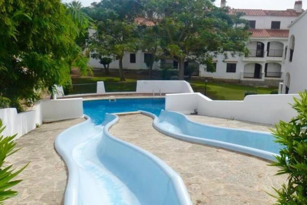 Cala En Porter  Precioso Apartamento Piscinas Cala En Porter מראה חיצוני תמונה