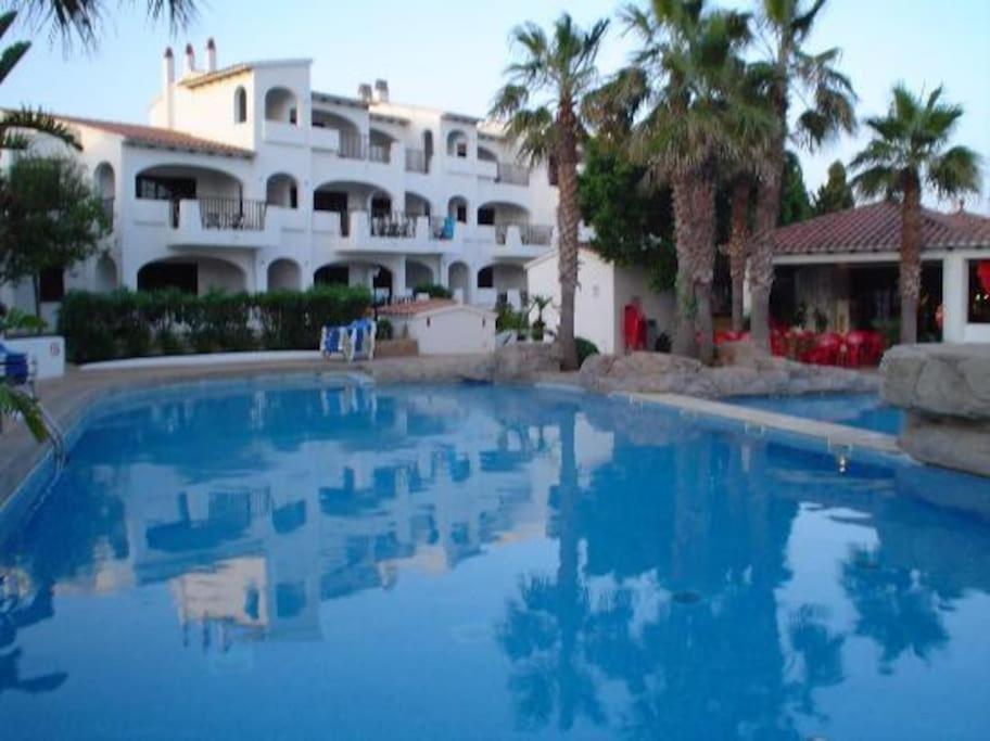 Cala En Porter  Precioso Apartamento Piscinas Cala En Porter מראה חיצוני תמונה