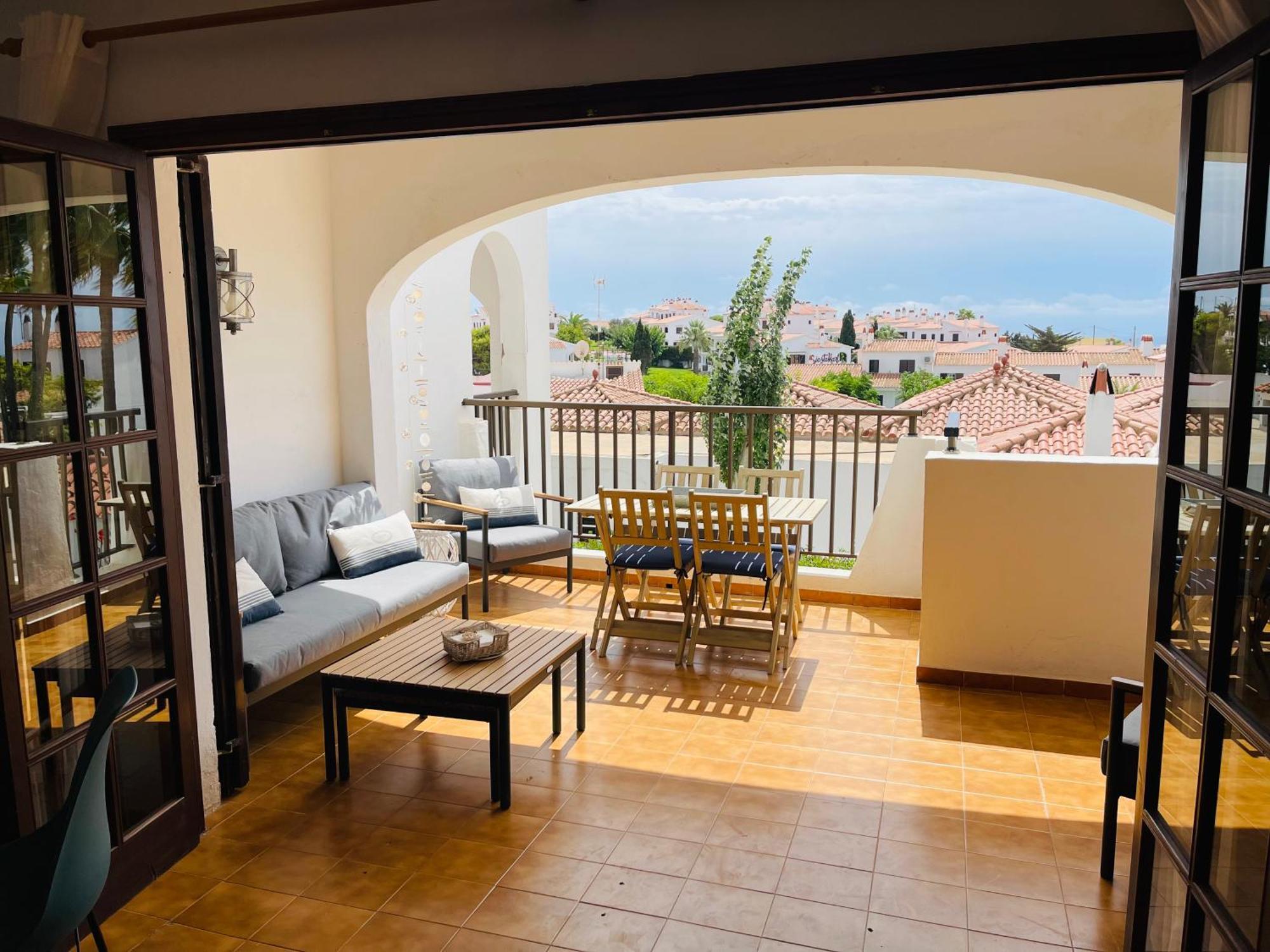 Cala En Porter  Precioso Apartamento Piscinas Cala En Porter מראה חיצוני תמונה
